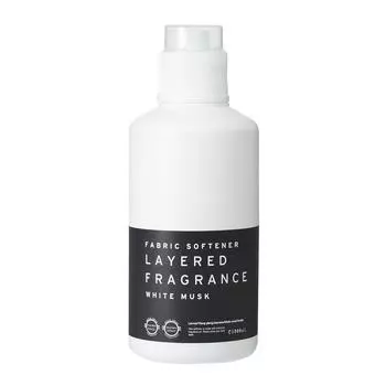 Cent Nations LAYERED FRAGRANCE Fabric Softener Softener White Musk Main Body 1000ml