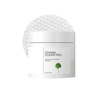 Centella Exfoliates Brightening Увлажняющие диски Помогают сбалансировать жир и воду кожи Увлажняют Удаляют излишки кератина с кожи тела 100 мл One Size белый