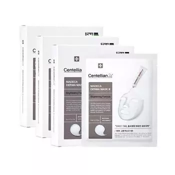 Centellian24 Derma Mask 3 Brightening Formula 100% Хлопковая маска, 10 шт., 3 шт.