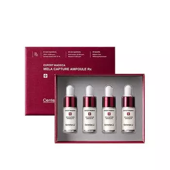 Centellian24 Expert Madeca MelaCapture Ampoule Улучшает веснушки и пигментацию, Mela RX (7мл*4 шт.) 1 коробка