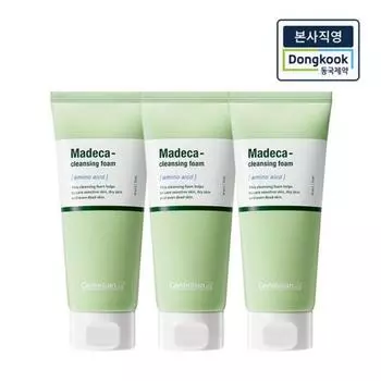 Centellian24 Madeca Amino Acid Cleansing Foam, 160g, 3 pieces