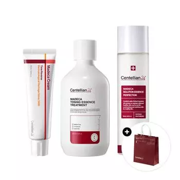 Centellian24 Madeca basic 3-piece set (toning 150ml + solution essence 120ml + cream 50ml)