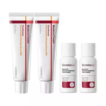 Centellian24 Madeca Cream Time Reverse 50мл, крем*2 + тонизирующий 30мл*2