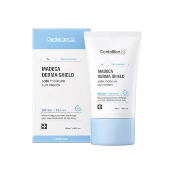 Centellian24 Madeca Derma Shield Safe Увлажняющий солнцезащитный крем 50 мл, 1 шт.