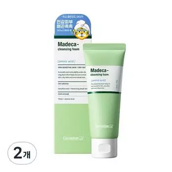 Centellian24 Madeca Очищающая пенка с аминокислотами, 40 г, 2 шт.