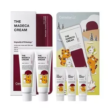 Centellian24 The Madeca Cream Special Set 2023 Rabbit and Tiger Edition 50мл x 2р + 15мл x 3р корейская косметика