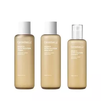 [Centellian 24] Dongkook Pharmaceutical Madeca Nutri Solution Toner Emulsion Essence Набор из 3 предметов, состав: Мадека Нутри Решение