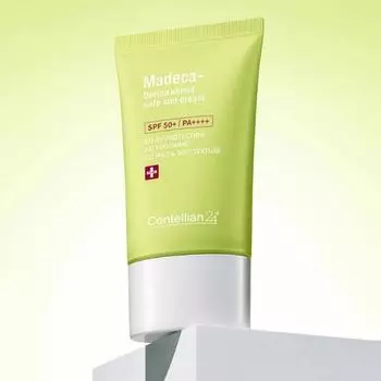 CENTELLIAN 24+ Madeca Derma Shield Safe Sun Cream 50 мл SPF50+ PA++++, Kbeauty, корейская косметика, пробник