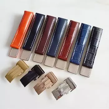 Centennial Spirit Blackbird Avengers Air Chronology Итальянский импортный ремешок для часов из воловьей кожи 22mm