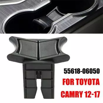 Center Console Cup Holder Barrier Partition Insert For Toyota Camry 55618-06050