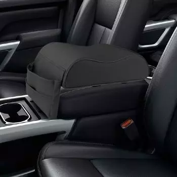 Center Console Cushion Waterproof Auto Armrest Cushion Black Car Interior Accessories Soft Arm Rest Protector with Tissue Box CZECH REPUBLIC