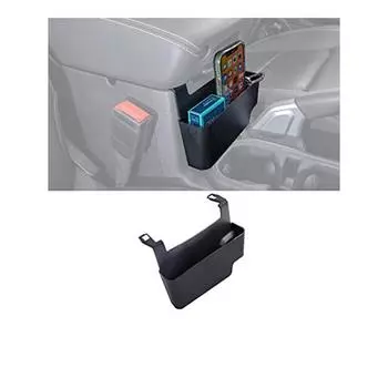 Center Console Hanging Box For Jeep Wrangler JL JLU Gladiator JT Truck 2018-2024 Organizer Tray Armrest Storage Accessories чёрный