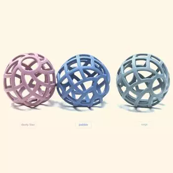 Центр дропшиппинга Забавный безопасный силиконовый прорезыватель для зубов без BPA, жевательный шарик для малышей и младенцев, прорезывание зубов, жевательная игрушка-прорезыватель