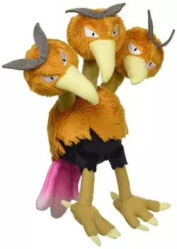 Центр покемонов: Сидящие милашки: Dodrio Plush # 85 - Поколение 1-6 в