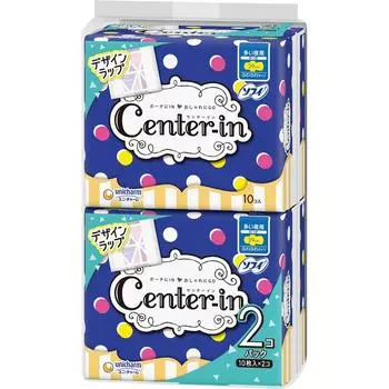 Центр в Unicharm Центр в Fuwafuwa Тип для многих дней и ночей 10 листов X 2