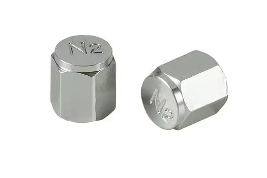 Центр велозапчастей Колпачок воздушного клапана Универсальный N2 Набор из 2 шт.