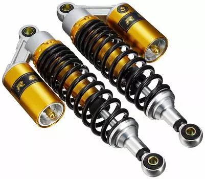 Центр запчастей для мотоциклов, совместимая задняя подвеска RC, задний амортизатор S-типа, черный 501005 чёрный