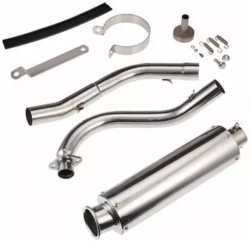 Центр запчастей для велосипедов Honda Monkey Z50J Глушитель из нержавеющей стали 2027