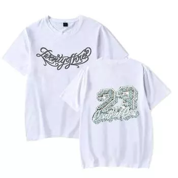 Central Cee Merch 23 Футболка летняя женская унисекс хип 4XL чёрный