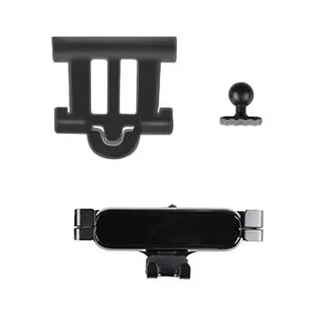 Центральный воздухозаборник для мобильного телефона для Mazda CX-60 2024 года с правым рулем чёрный