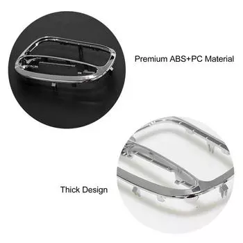 Центральная автоматическая коробка передач, крышка индикатора, замена рамы консоли для Mercedes-Benz серебряный