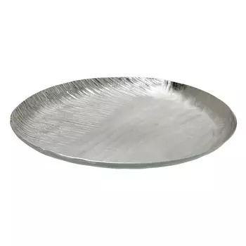 Центральная часть 39 x 39 x 3 см. Серебро, алюминий.