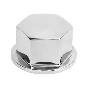 Центральная гайка рулевого колеса 15/8 дюймов 18, зеркальная полировка, нержавеющая сталь 316 для Verado Helms Sy