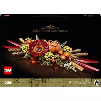 Центральная композиция из сухоцветов LEGO 10314