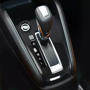Центральная консоль автомобиля коробка переключения передач панель крышка отделка для Nissan Kicks 2016-2020 ABS карбоновый стиль аксессуары для интерьера серебряный