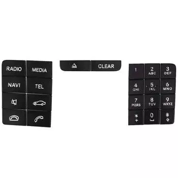 Центральная консоль CD мультимедийные кнопки наклейки отделка для Mercedes CLS W218 2014-2017 GLA X156 2013-2016 наклейки для салона автомобиля CHINA