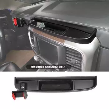 Центральная консоль, держатель для мобильного телефона, ящик для хранения, кронштейн-подставка, подходит для Dodge RAM 2012-2017, автомобильные аксессуары