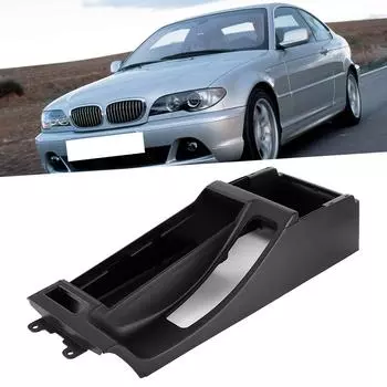 Центральная консольная накладка с отверстием для подлокотника 51168218305 Подходит для 3 СЕРИИ E46 98-04 Левосторонний руль Накладка на консольную накладку для E46