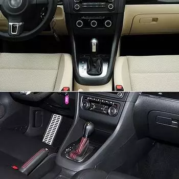 Центральная консоль рамка отделка панель переключения передач крышка для Golf 6 MK6 2008-2013 5K0863680 панель переключения передач крышка аксессуары для салона автомобиля CHINA