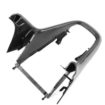 Центральная консоль рамка отделка панель переключения передач крышка для Golf 6 MK6 08-13 5K0863680 ABS пластик карбоновый вид аксессуар для салона автомобиля CHINA