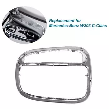 Центральная крышка индикатора переключения передач автоматической коробки передач серебряный