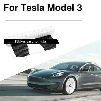 Центральная панель управления Paster из углеродного волокна для Tesla Model 3 Y 2017-2021