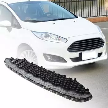 Центральная решетка, термостойкая 1778260, черная решетка, передняя, устойчивая к царапинам, замена для Ford Fiesta 13-17