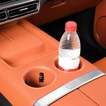 Центральный держатель для стакана воды в автомобиле для Leading Ideal LiXiang L7 2025 2025, силиконовая накладка на задний стакан воды, аксессуары для модификации интерьера