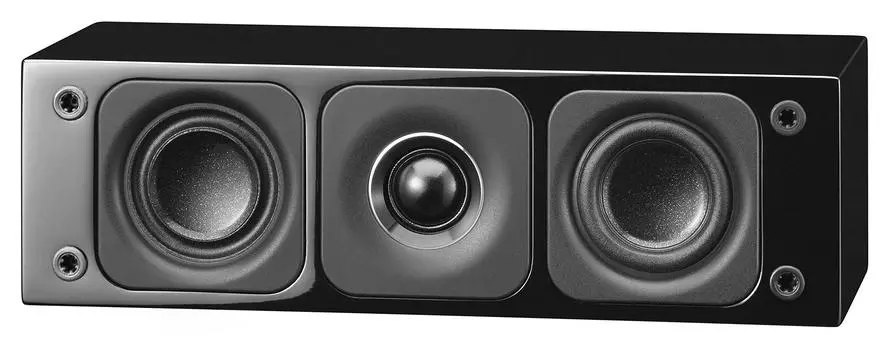 Центральный динамик Denon, совместимый с высоким разрешением серии 1, черный SC-C17 SC-17 SC-37 SC-C17K