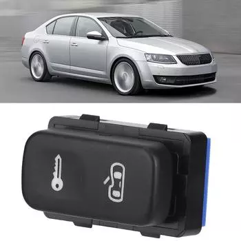 Центральный дверной замок, черная кнопка переключателя 1Z0962125A, подходит для Mk2 2004-2013 гг.