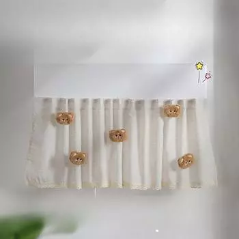 Центральный кондиционер, занавеска на лобовое стекло, дверь, анти-прямой выдувание, детская воздушная занавеска, пылезащитный чехол, марля, без крышки кондиционера 43*137cm