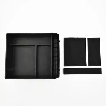 Центральный подлокотник для автомобиля, консольный ящик для хранения для Toyota FJ120 FJ150 2003-2019, подходит для моделей без холодильников