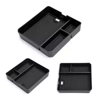 Центральный подлокотник для хранения вещей в автомобиле Chery Jetour T2 Traveler 2024 2024 Центральная консоль Пластиковая укладка Уборка Автомобильные аксессуары чёрный
