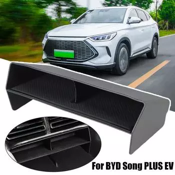 Центральный ящик для хранения в подлокотнике автомобиля BYD Song Plus EV Champion Ящик для хранения в подлокотнике Подстаканник Разделенный ящик для хранения R8W9