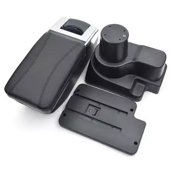 Центральный ящик в подлокотнике, аксессуары для салона Hyundai Solaris 2 /accent/Verna чёрный