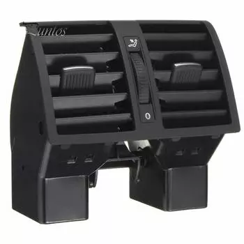 Центральный задний воздуховод салона, выходная консоль