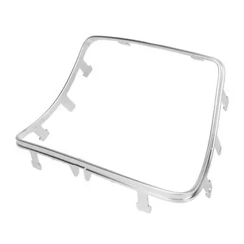 Centre Console Chrome Trim Direct Replacement Lightweight A2056830900 Textured Centre Console Storage Box Strip Decor for Car серебряный