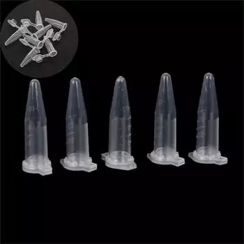 Центрифужная пробирка Крышка центрифужного флакона Пластиковая пробирка EP Пробирки Прозрачный микро 10mm*41mm