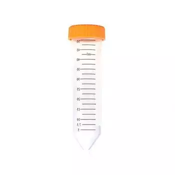 Центрифужные пробирки с завинчивающейся крышкой 15 мл/50 мл, острым дном и напечатанной шкалой - 25 шт./упаковка 15ml 50ml