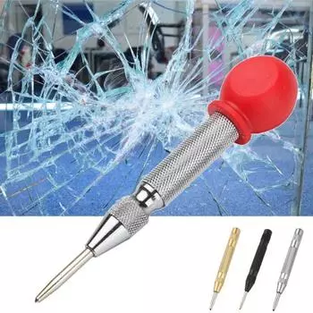 Центровочная дрель, автоматическая высокотвердая встроенная пружина, многоцелевой твердосплавный высокопрочный центральный дырокол, мастерская D